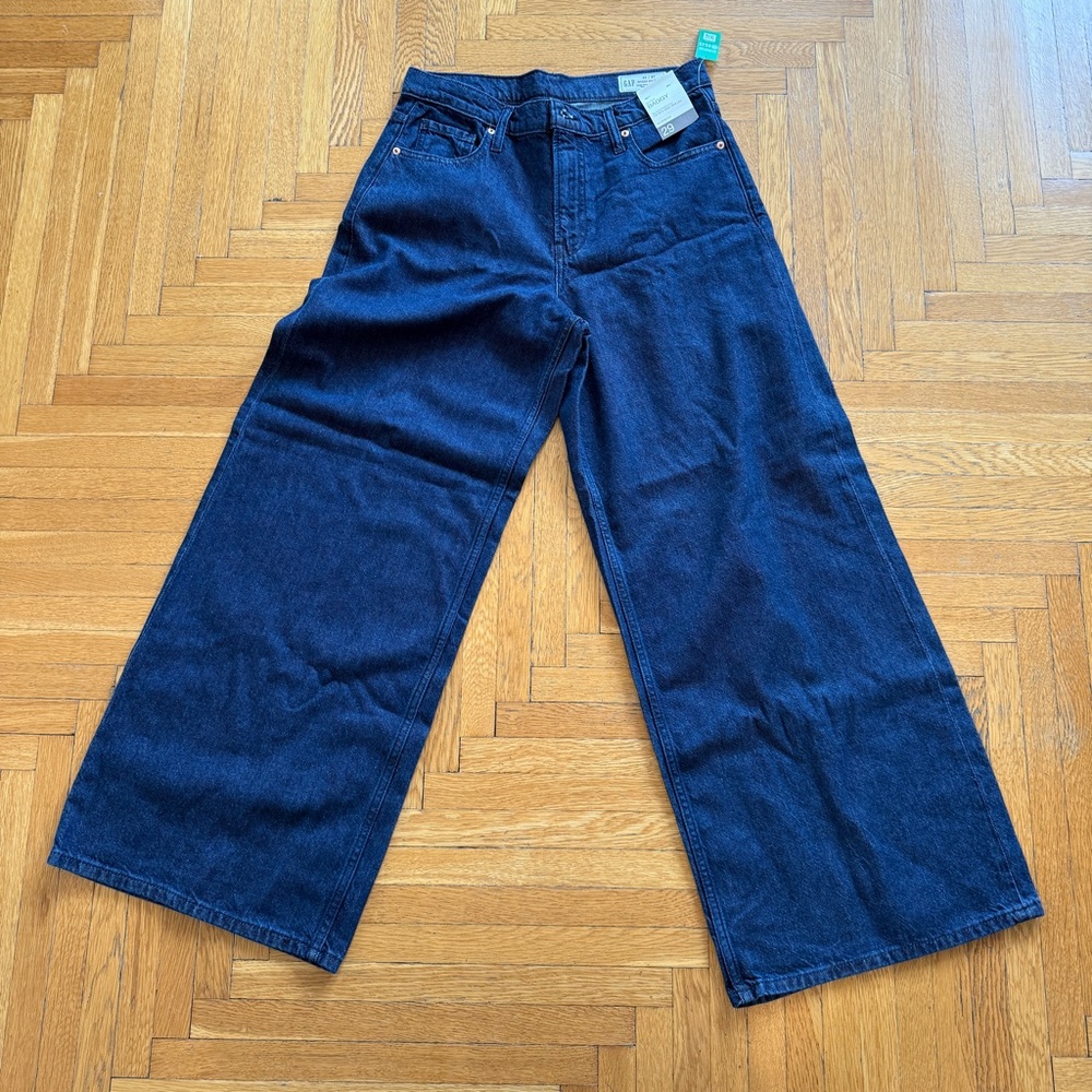 NEW with Tags - Gap - Mid Rise UltraSoft Baggy Jeans - Indigo - 29R/8